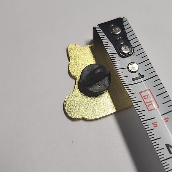 Dog Drinking Boba Tea Corgi Shiba Inu Brooch Pin - Picture 3 of 3
